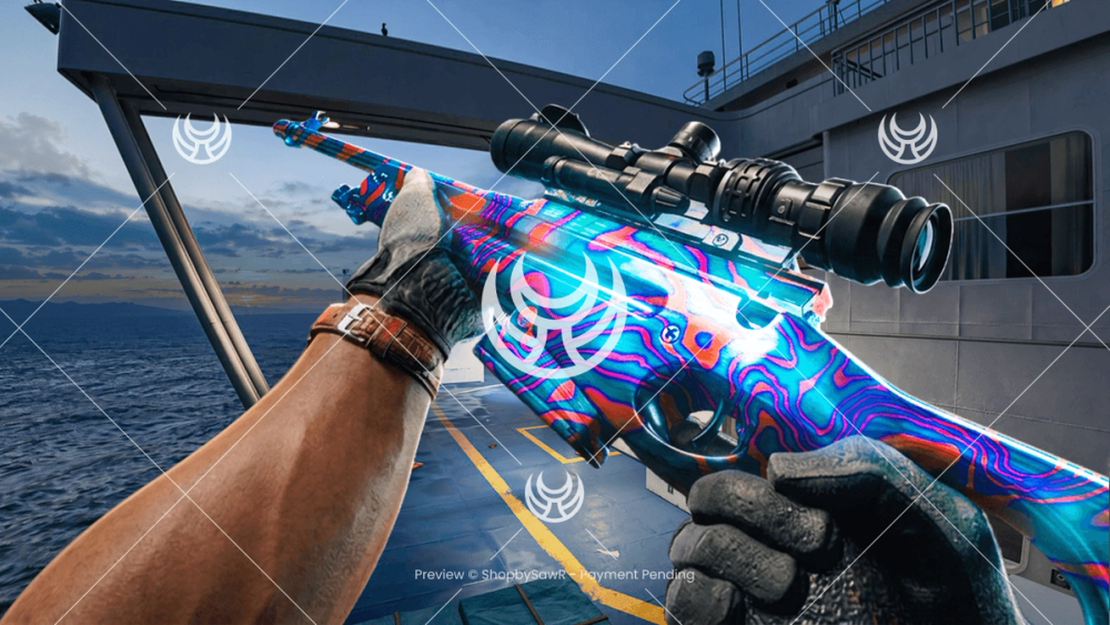 KG7 Vulcan with Damascus camo — Modern Warfare 4 YouTube thumbnail