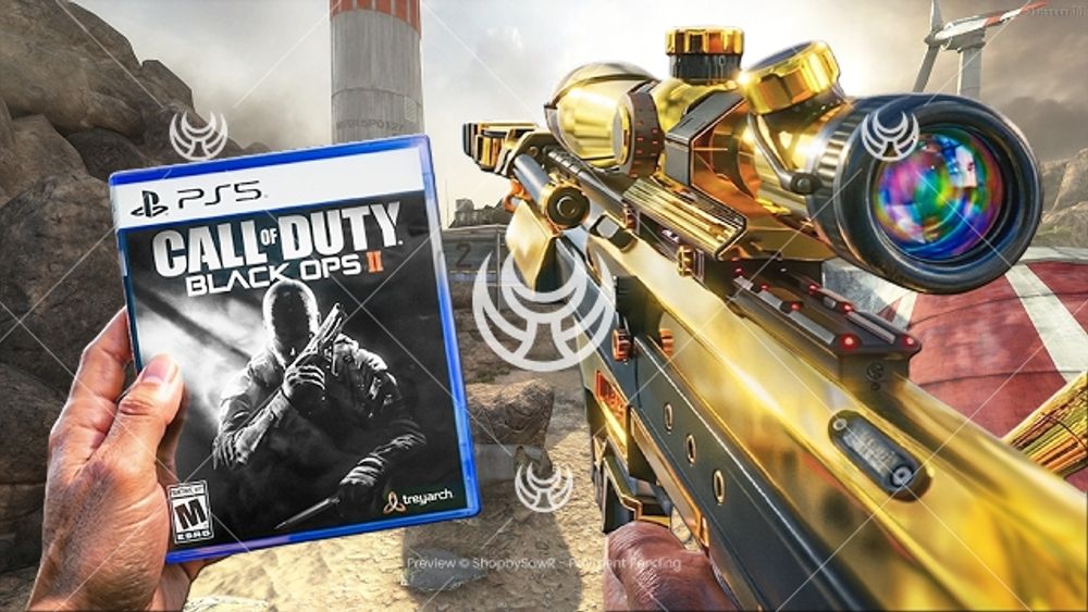 DSR50 with Gold camo — Black Ops II YouTube thumbnail