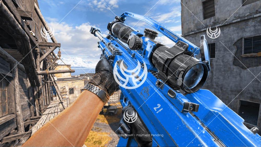 Signal 50 with Blue camo — Modern Warfare 4 YouTube thumbnail