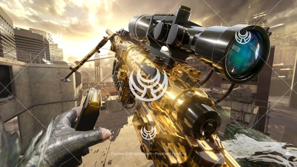 Intervention with Gold camo — Modern Warfare 2 YouTube thumbnail