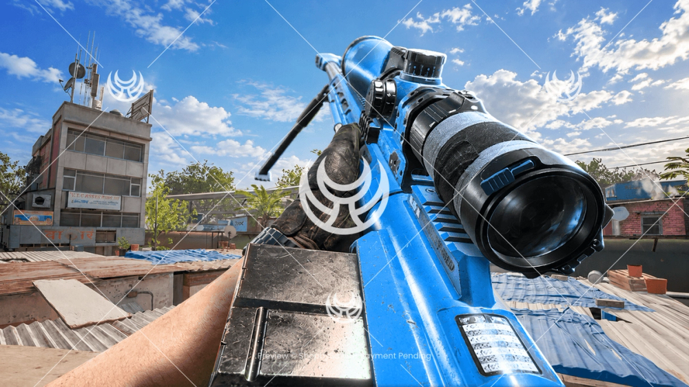 Astaroth .57 with Blue camo — Modern Warfare 4 YouTube thumbnail