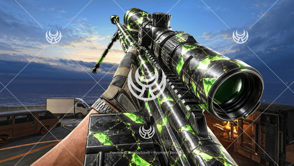 Astaroth .57 with Pyroclast Cascade camo — Modern Warfare 4 YouTube thumbnail