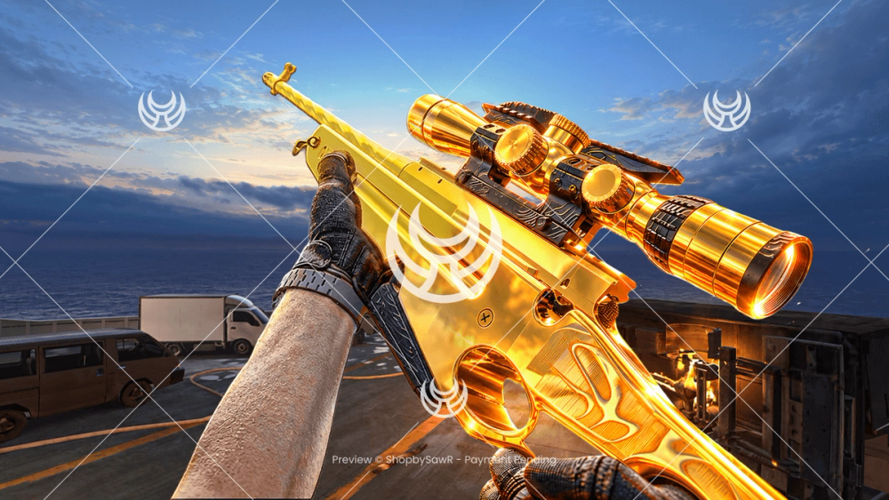 KG7 Vulcan with Gold camo — Modern Warfare 4 YouTube thumbnail