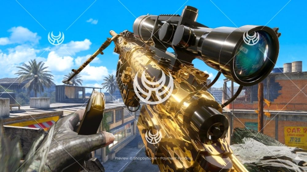 Intervention with Gold camo — Modern Warfare 2 YouTube thumbnail