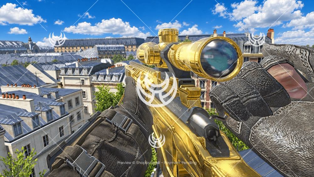 MSR with Gold camo — Modern Warfare 3 YouTube thumbnail