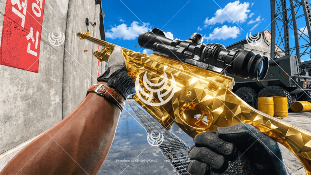 KG7 Vulcan with Gold camo — Modern Warfare 4 YouTube thumbnail