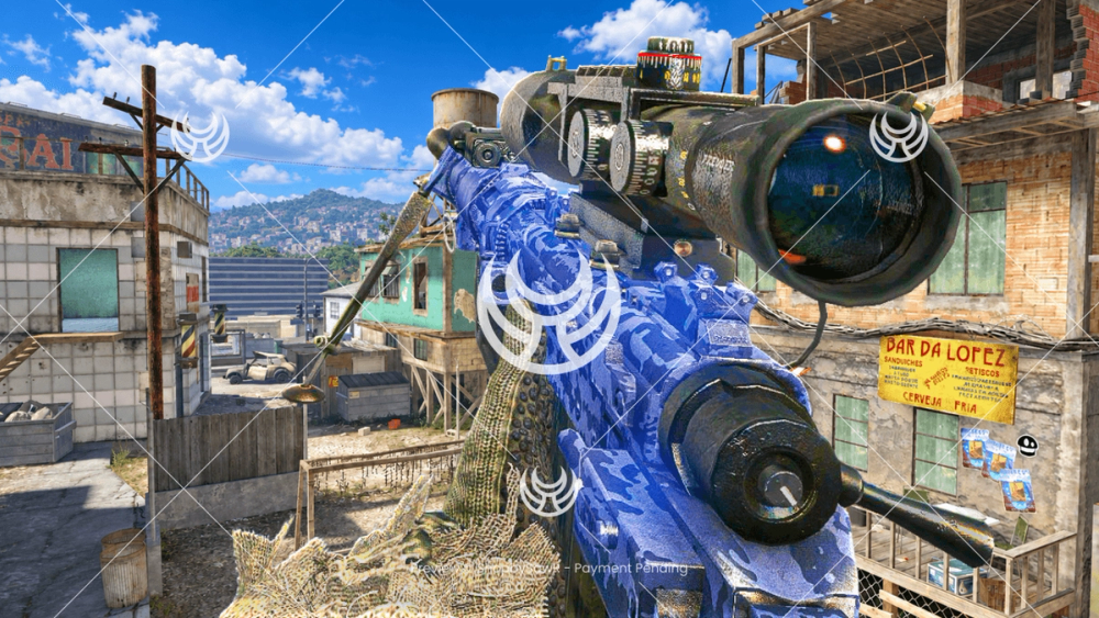 Intervention with Blue Tiger camo — Modern Warfare 2 YouTube thumbnail