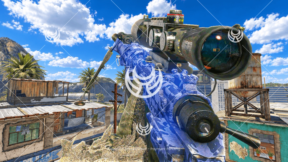 Intervention with Blue Tiger camo — Modern Warfare 2 YouTube thumbnail
