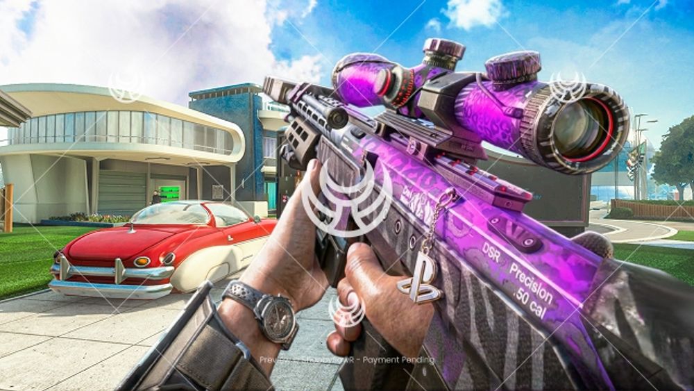 DSR50 with Party Rock camo — Black Ops II YouTube thumbnail