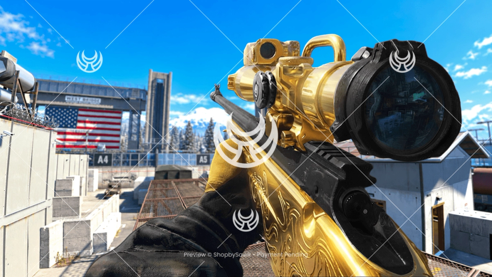 KG7 Vulcan with Gold camo — Modern Warfare 4 YouTube thumbnail