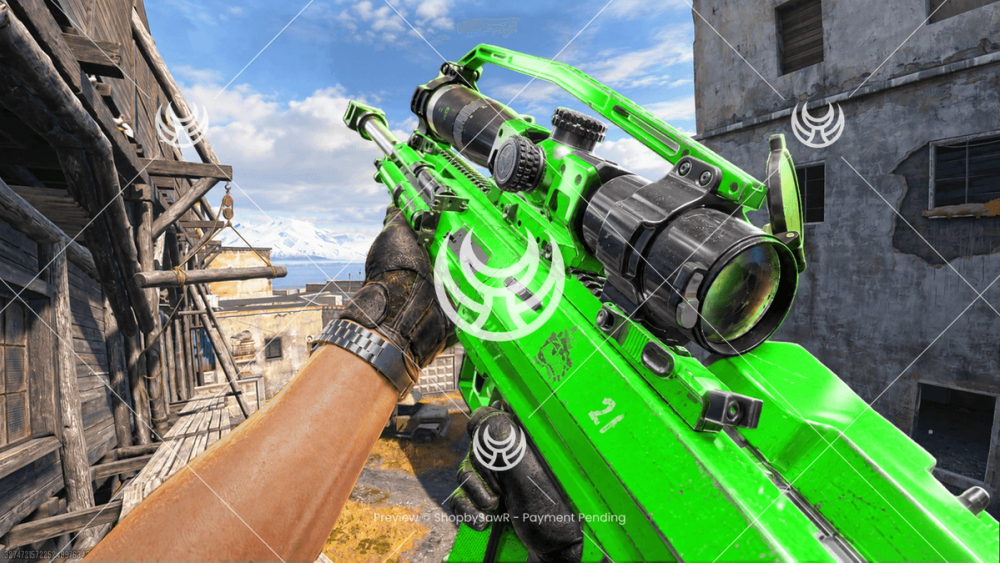 Signal 50 with Green camo — Modern Warfare 4 YouTube thumbnail