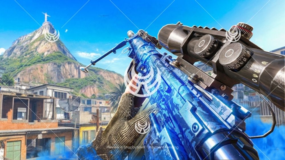 Intervention with Blue Tiger camo — Modern Warfare 2 YouTube thumbnail