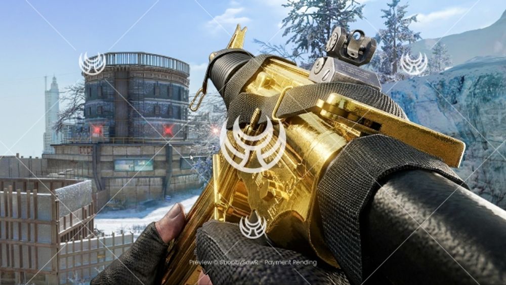 Commando with Gold camo — Black Ops YouTube thumbnail
