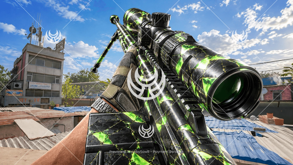 Astaroth .57 with Pyroclast Cascade camo — Modern Warfare 4 YouTube thumbnail