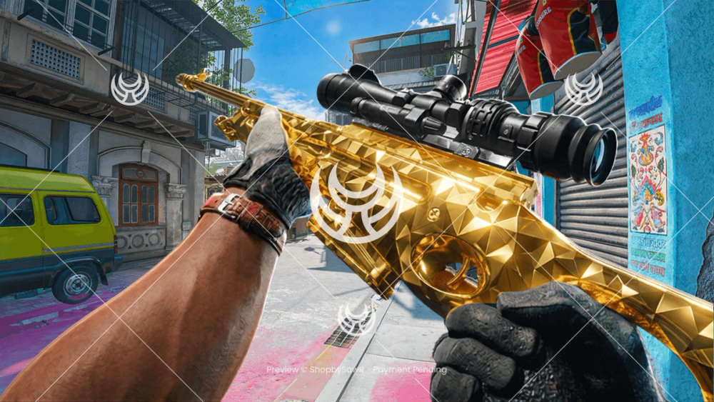 KG7 Vulcan with Gold camo — Modern Warfare 4 YouTube thumbnail