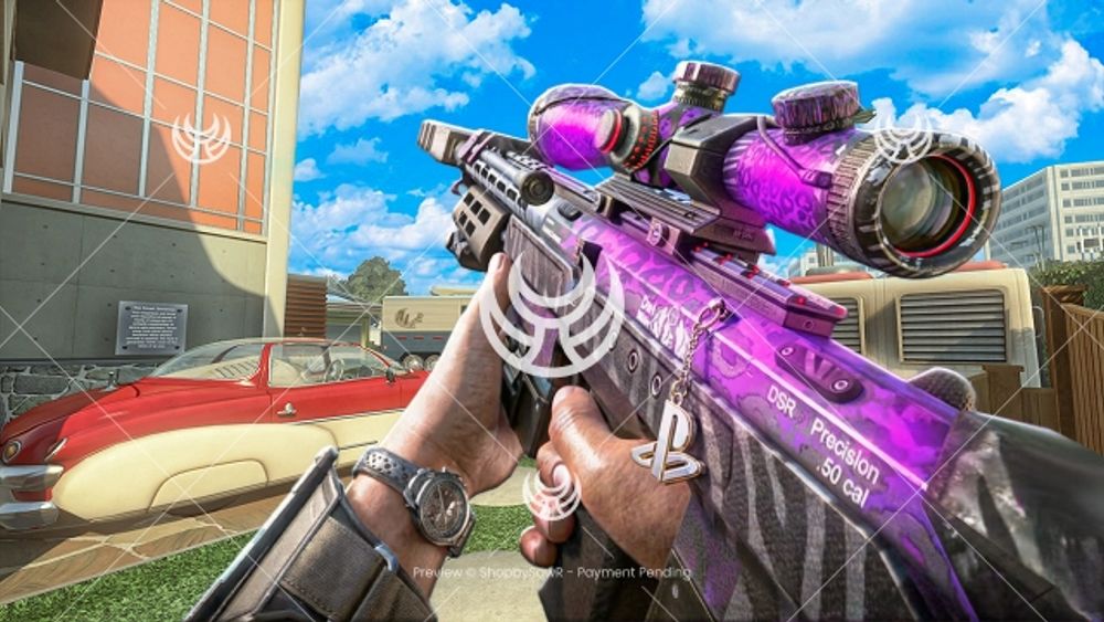 DSR50 with Party Rock camo — Black Ops II YouTube thumbnail