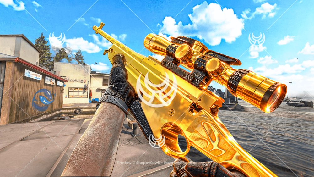 KG7 Vulcan with Gold camo — Modern Warfare 4 YouTube thumbnail