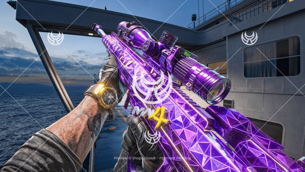 Signal 50 with Polyatomic camo — Modern Warfare 4 YouTube thumbnail