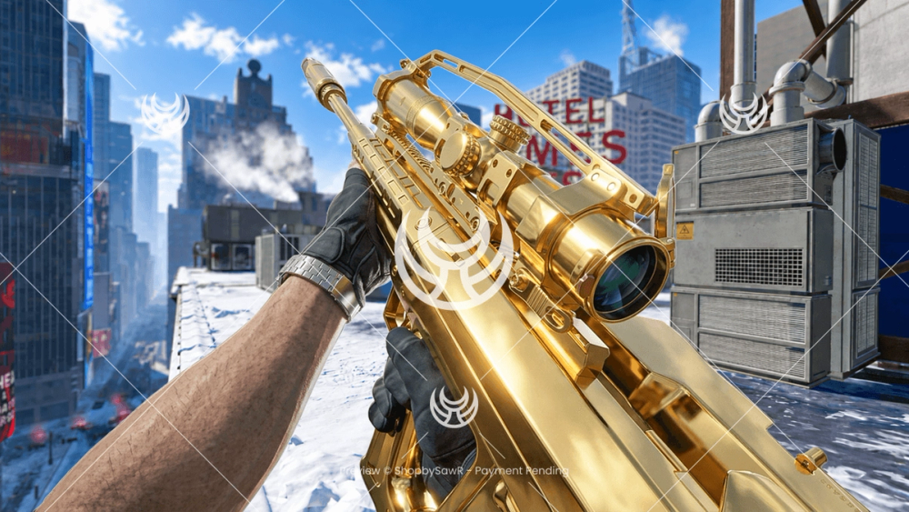 Signal 50 with Gold camo — Modern Warfare 4 YouTube thumbnail