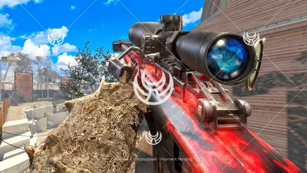 Barrett 50cal with Red Tiger camo — Modern Warfare 2 YouTube thumbnail