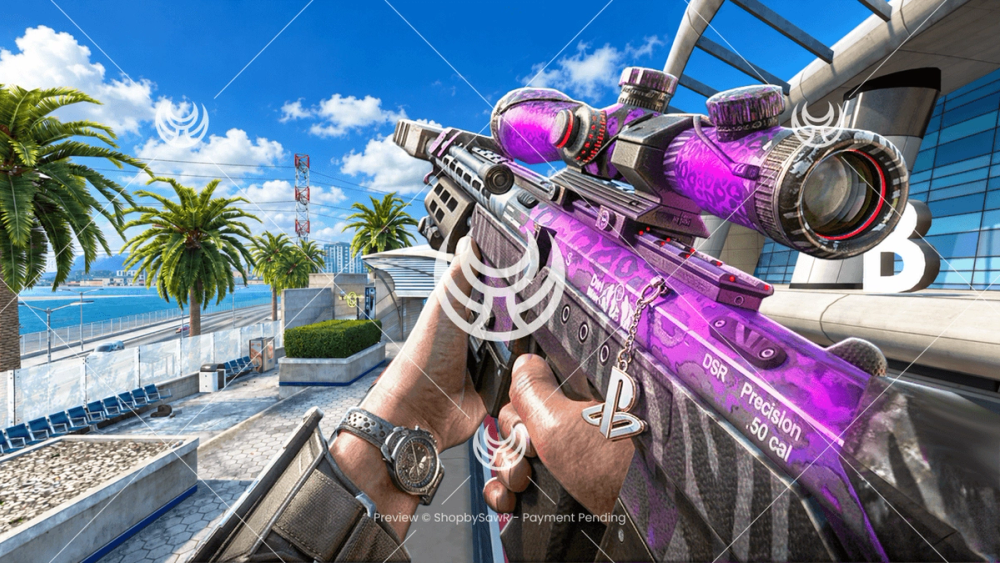 DSR50 with Party Rock camo — Black Ops II YouTube thumbnail