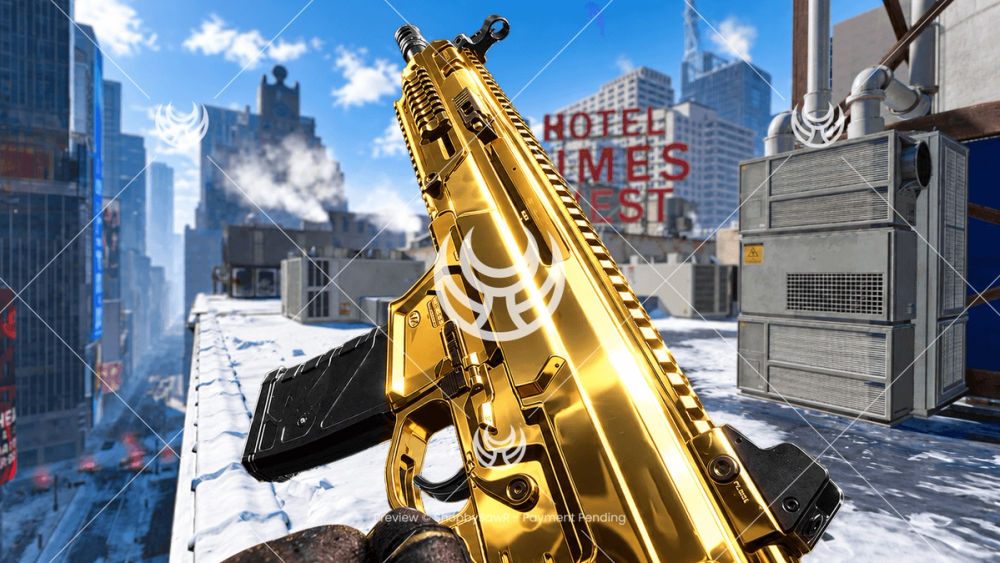 Axion with Gold camo — Modern Warfare 4 YouTube thumbnail