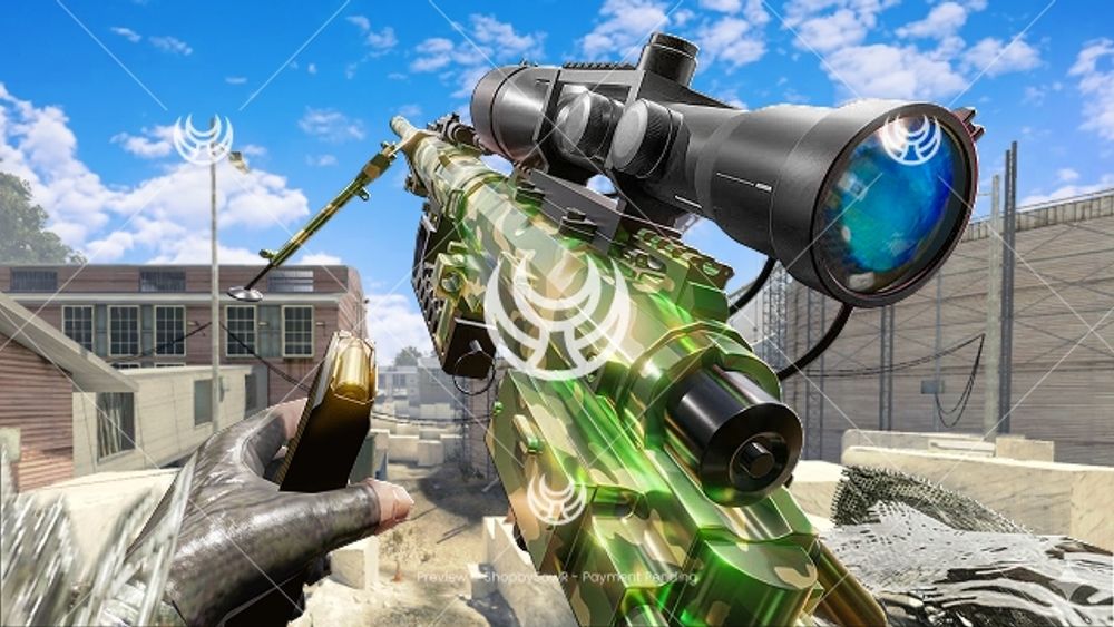 Intervention with Woodland camo — Modern Warfare 2 YouTube thumbnail