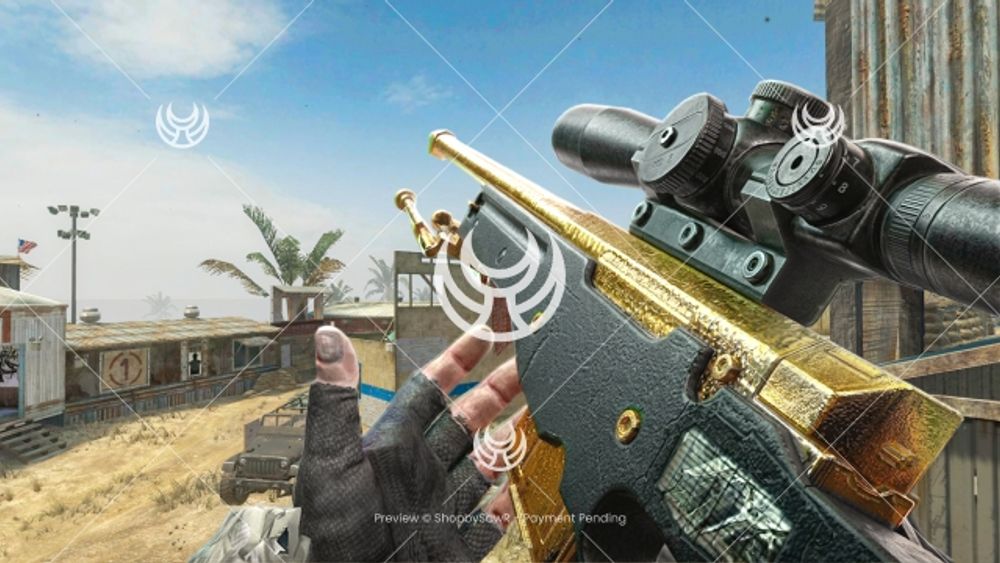 L96A1 with Gold camo — Black Ops YouTube thumbnail