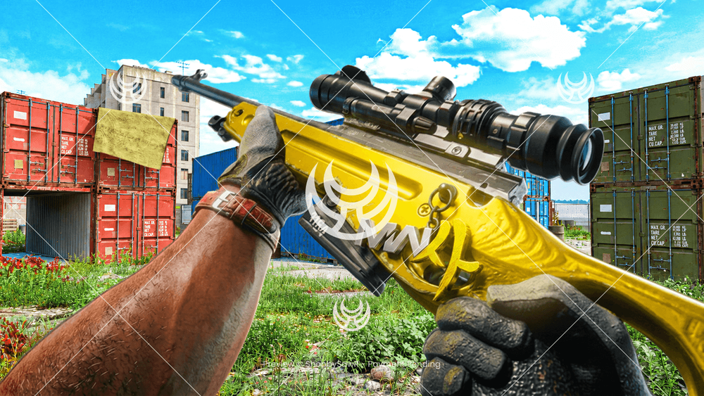 KG7 Vulcan with Yellow camo — Modern Warfare 4 YouTube thumbnail