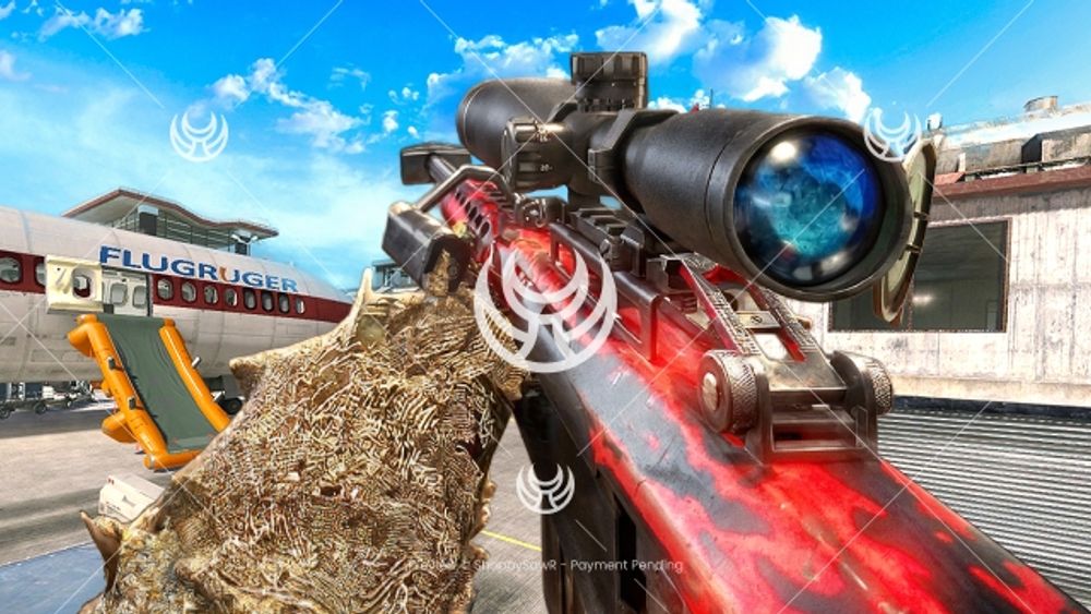 Barrett 50cal with Red Tiger camo — Modern Warfare 2 YouTube thumbnail