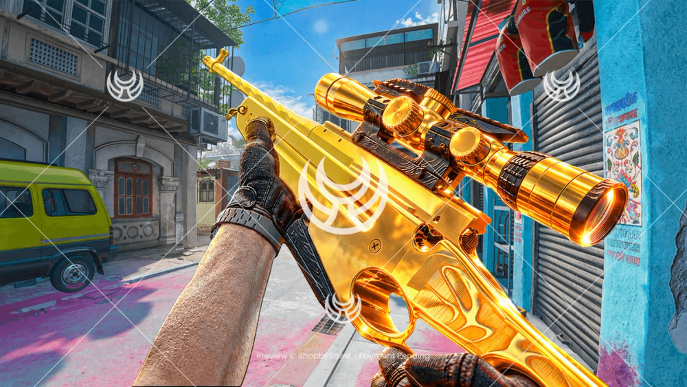 KG7 Vulcan with Gold camo — Modern Warfare 4 YouTube thumbnail