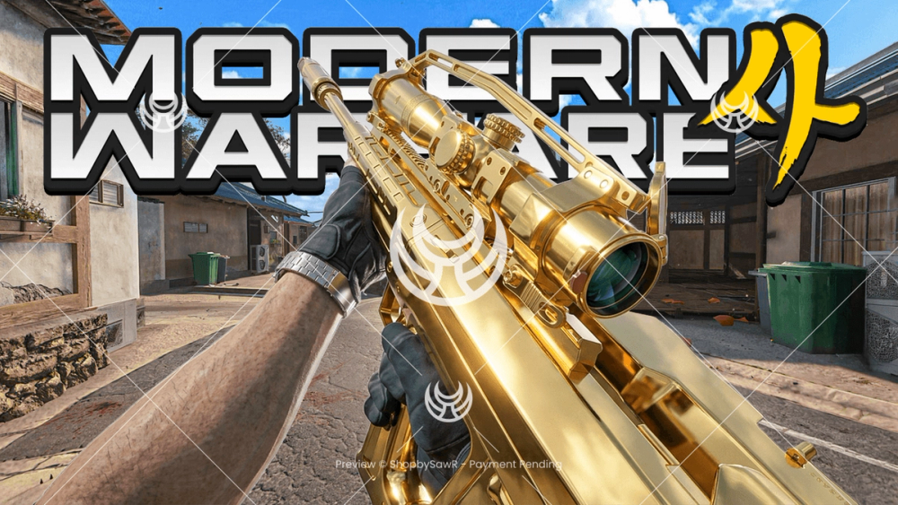 Signal 50 with Gold camo — Modern Warfare 4 YouTube thumbnail