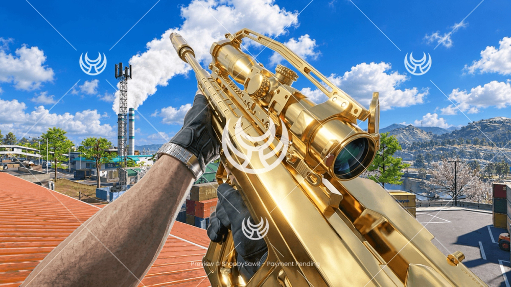 Signal 50 with Gold camo — Modern Warfare 4 YouTube thumbnail