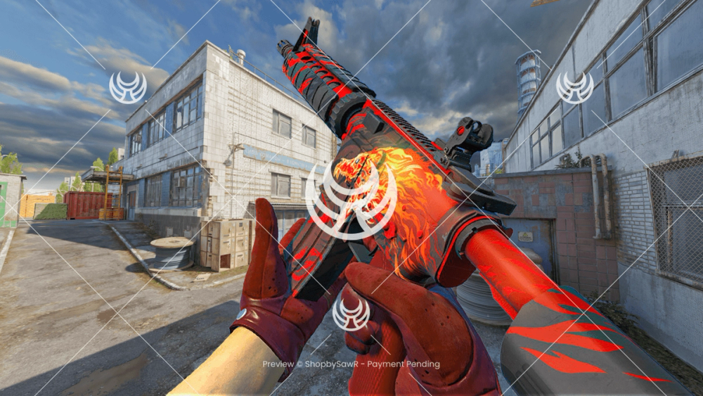 M4A4 with Howl camo — Counter-Strike 2 YouTube thumbnail