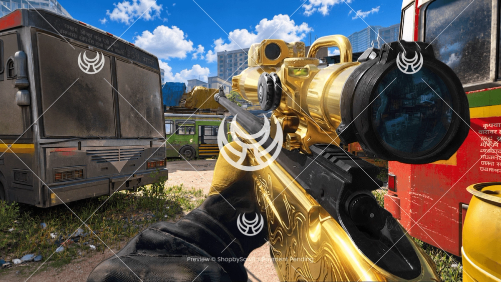 KG7 Vulcan with Gold camo — Modern Warfare 4 YouTube thumbnail
