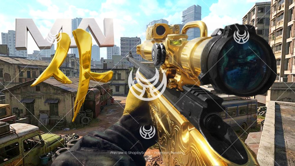 KG7 Vulcan with Gold camo — Modern Warfare 4 YouTube thumbnail