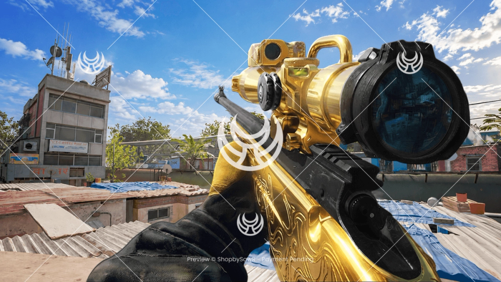 KG7 Vulcan with Gold camo — Modern Warfare 4 YouTube thumbnail
