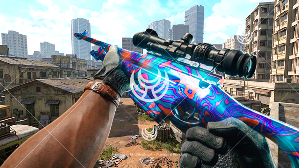 KG7 Vulcan with Damascus camo — Modern Warfare 4 YouTube thumbnail