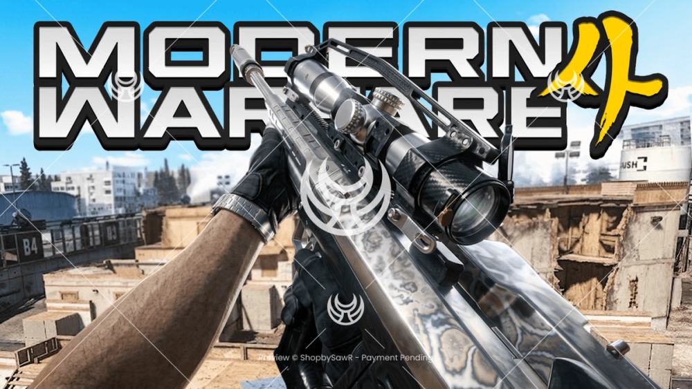 Signal 50 with Platinum camo — Modern Warfare 4 YouTube thumbnail