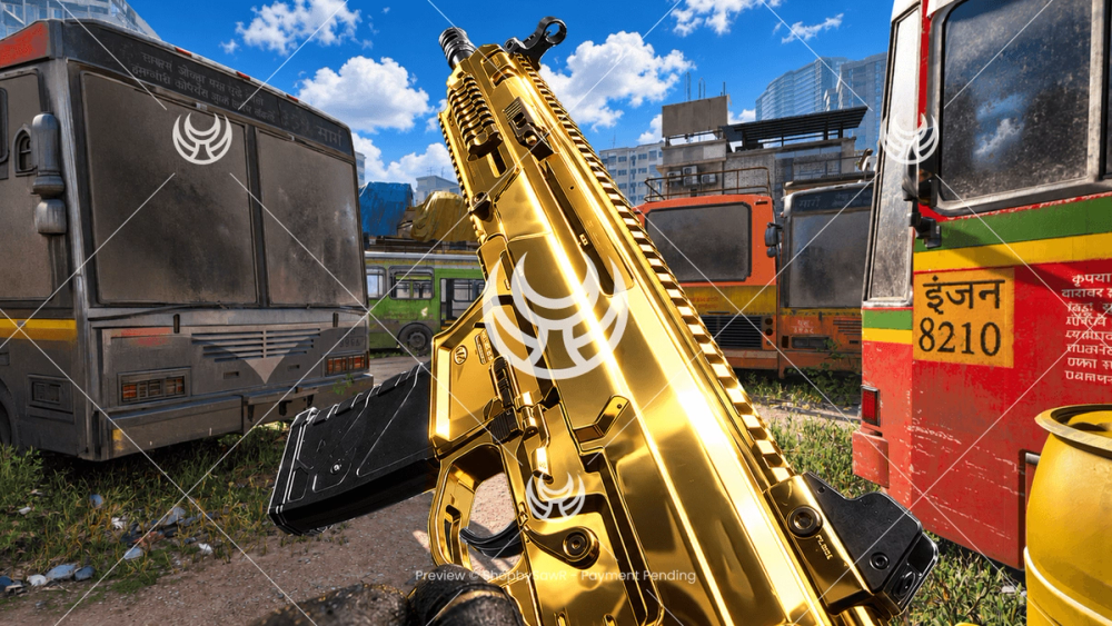 Axion with Gold camo — Modern Warfare 4 YouTube thumbnail