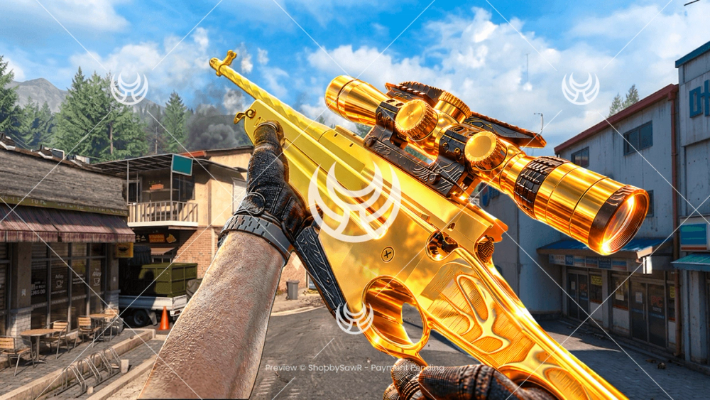KG7 Vulcan with Gold camo — Modern Warfare 4 YouTube thumbnail