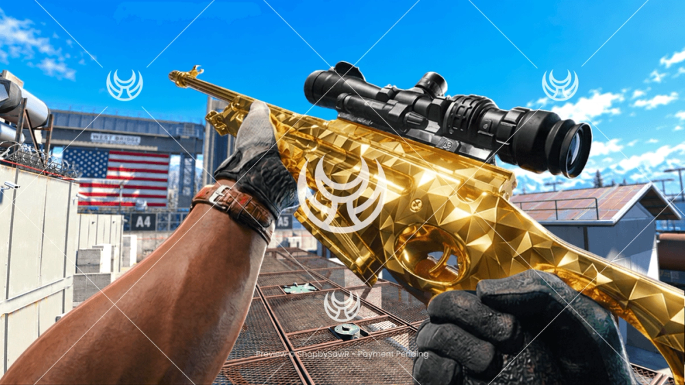 KG7 Vulcan with Gold camo — Modern Warfare 4 YouTube thumbnail