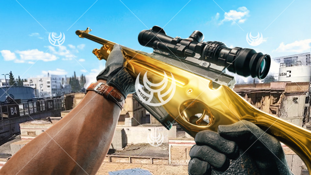 KG7 Vulcan with Gold camo — Modern Warfare 4 YouTube thumbnail