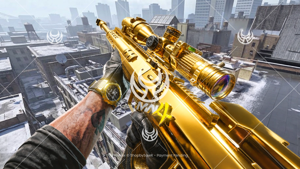 Signal 50 with Gold camo — Modern Warfare 4 YouTube thumbnail