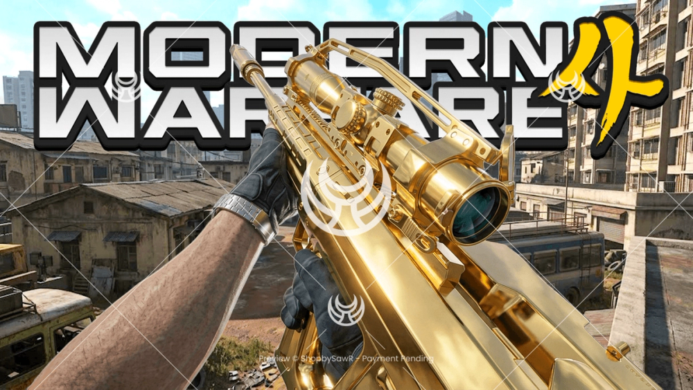 Signal 50 with Gold camo — Modern Warfare 4 YouTube thumbnail