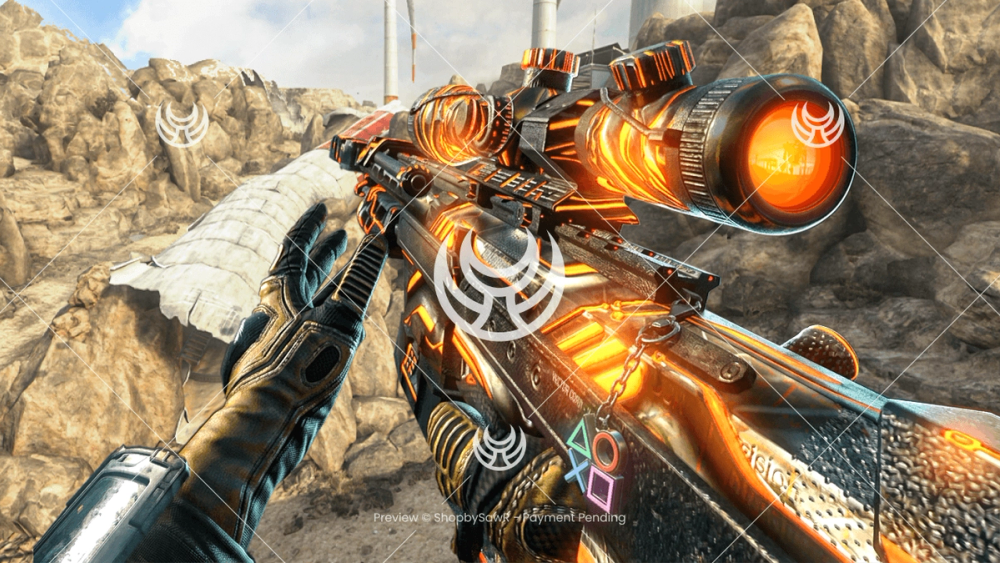 DSR50 with Cyborg camo — Black Ops II YouTube thumbnail