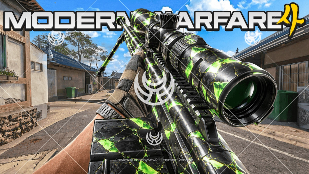 Astaroth .57 with Pyroclast Cascade camo — Modern Warfare 4 YouTube thumbnail