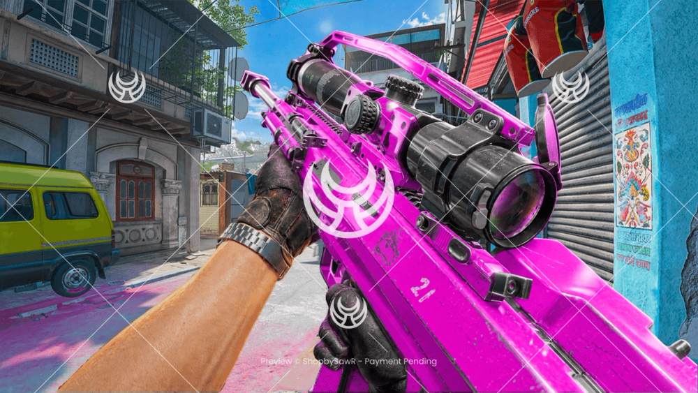Signal 50 with Pink camo — Modern Warfare 4 YouTube thumbnail