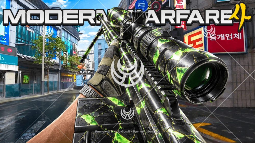 Astaroth .57 with Pyroclast Cascade camo — Modern Warfare 4 YouTube thumbnail