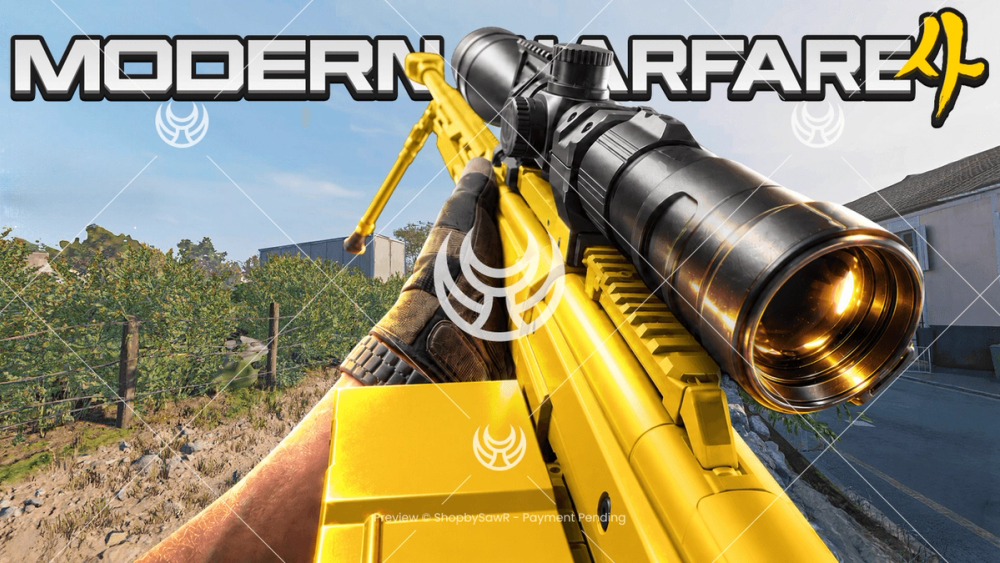 Astaroth .57 with Yellow camo — Modern Warfare 4 YouTube thumbnail
